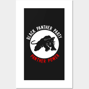 THE BLACK PANTHER PARTY Posters and Art